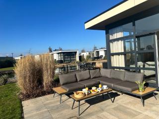 Marina Strandbad Chalet Refugium mit Zaun Haus Nr 95 - Olburgen - 0