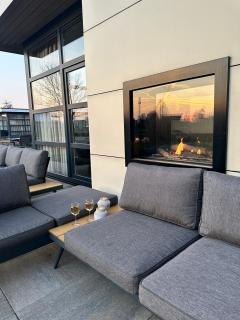 Marina Strandbad Chalet Refugium mit Zaun Haus Nr 95 - Olburgen - 5
