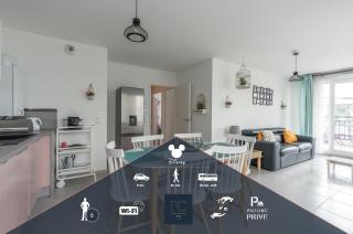 *Disneyland-Paris* 6pers, Netflix, Wi-fi, Parking - 0