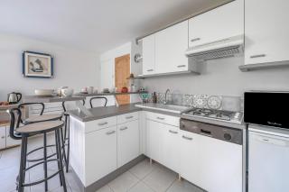 Appartement avec jardin à 300m de la plage, pour 4 - 4