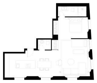 Piso de un dormitorio en Chamberí - 3