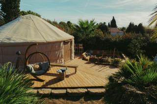 Yourte jardin tropicale piscine - Quatre Murs Et Un Toit - Hyères - 8