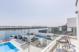 Pool and Sea Views 4BR and Maids Room Villa with Private Pool, Kid's Pool and BBQ Facility, Sharm - Al Dana Villa, Al Dana Island by Deluxe Holiday Homes - Fujairah - 6