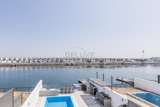Pool and Sea Views 4BR and Maids Room Villa with Private Pool, Kid's Pool and BBQ Facility, Sharm - Al Dana Villa, Al Dana Island by Deluxe Holiday Homes - 5