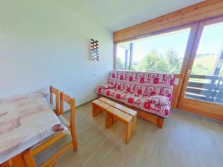 Studio cosy avec alcôve, proche centre des Saisies, balcon sud, 4 pers., classé 2*. - FR-1-594-147 - Hauteluce - 0