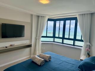 Flat 2 Quartos Vista Panorâmica Frente Mar - 1