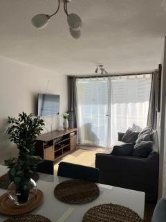 Hermoso departamento a media cuadra Playa Serena - 3 Habitaciones - 6 personas - 4 Camas individuales y 1 doble - 3