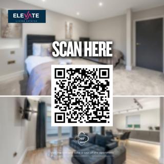 EXCLUSIVE DEALS l LAST-MINUTE ESCAPE l 1 X SUPER KING BED AND 3 SINGLE BEDS l WEMBLEY STADIUM LOCATION, FREE PARKING, SLEEPS 8 l Elevate Living Estates Short Lets & Serviced Apartments Wembley - Londra - 9