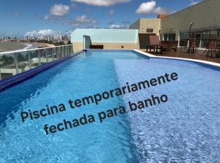 Confortável Flat com piscina de borda infinita na cobertura - Cabedelo - 8