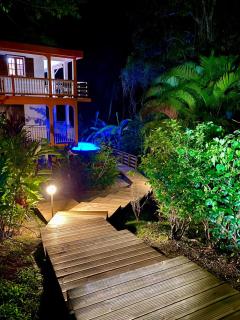 Ti Lodge Nature - milieu de villa - piscine partagée - Sainte-Anne - 7