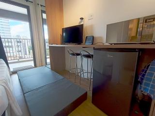 Studio Metrô Paraíso ou Ana Rosa com Piscina, Academia e Cowork até 3 pessoas com Maleiro e Sala de Espera - São Paulo - 9