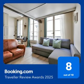 Studio Mezzanine Quartier Luxembourg Free Netflix - París - 9