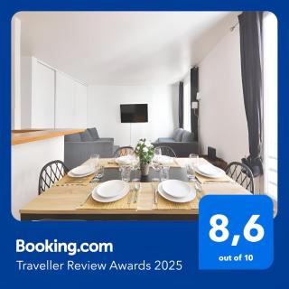 Appartement Quartier Chatelet Les Halles 2 Free Netflix - París - 9