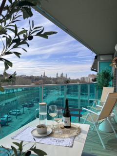 El Balcón del Ebro by Alogest- Vistas, piscina y 2 parking - Saragozza - 0