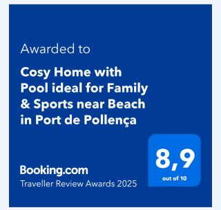 Cosy Home with Pool ideal for Family & Sports near Beach in Port de Pollença - Pollença - 8