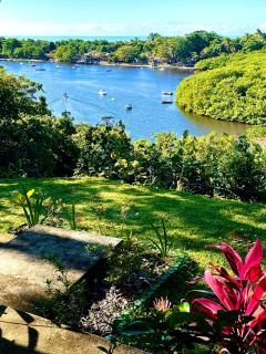 Sonho em Caraíva, praia com rio, vista da vila e mar - Porto Seguro - 5