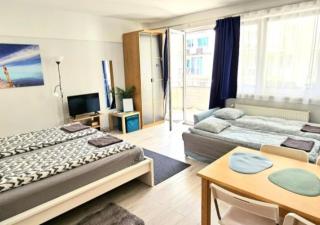 Cozy Central Home with Big Balcony and AC - Budapest - 9
