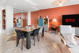 Le Nala - Spacious - AC - WIFI - 10 min from the sea - Nice - 3
