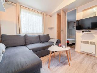 Mobil-home 2 chambres avec climatisation, terrasse et piscine à Mimizan - FR-1-50-162 - Mimizan - 0