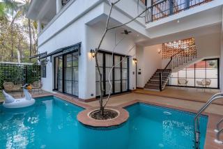 Wadi House - Lux 3BR Villa in Siolim, 4km to beach - Siolim - 8
