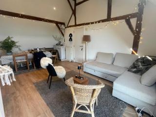 Petit duplex cosy coup de coeur, dans ferme de charme du 18 è siècle au milieu des champs - 6