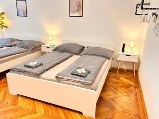 Stylish Flat with 2 Double Beds for 4 people 15a - Wenen - 8