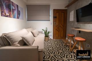 Lady London apartamentos Paulista 2 quartos Ar-condicionado Estacionamento grátis na rua Herculano de Freitas Bela Vista Próximo à Av Paulista Hospital Sírio Libanês e Shopping Frei Caneca - São Paulo - 5