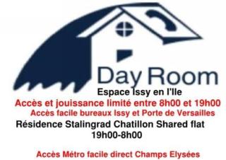 Chambre chez l'habitant Chatillon dans appartement partagé avec d'autres visiteurs et espace journée - Châtillon - 8