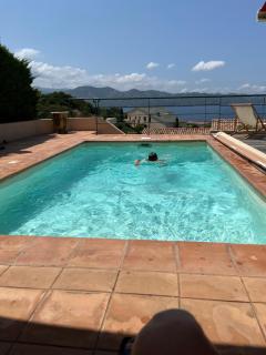 Villa avec piscine privative et vue imprenable sur le golf de Saint-Florent à 300 m de la plage - Saint-Florent - 9