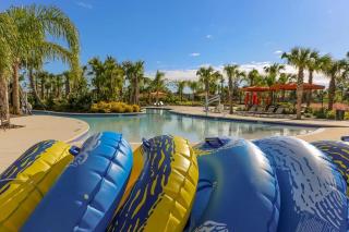 7BEDS Pet-Friendly, Resort Water Park and Sport Courts, Pool and Jacuzzi, BBQ, Game Rooms - Davenport - 7