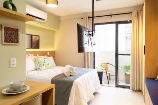 RStar Faria Lima | Loft Novo c/ Ar e ao Lado Metrô Fradique - São Paulo - 9