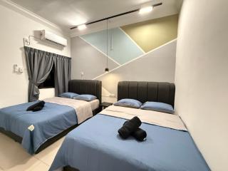 DeMUJI4 10Pax 3BR PS4, 1Min to ECM KCM, Netflix - 2