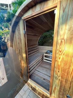 King bed studio seperate entry sauna pool garden view - Terranora - 1