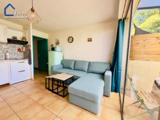Studio cabine pour 4 - piscine - Argelès-sur-Mer - 7