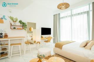 Blue Breeze - Elegant Studio in Serenity Lake 5, JVC - 3