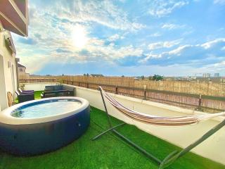 Le Prestige Terrasse-Cocon familial cosy, Billard & Jacuzzi avec vue sur Paris - 9