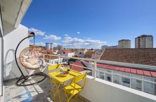 Ocean & Sun Terrace w AC, by TimeCooler - Costa da Caparica - 9