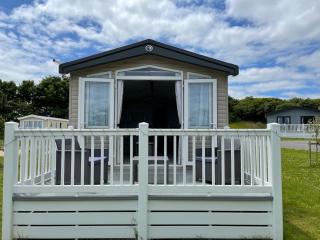 Luxury Caravan Cornwall sleeps 4 countryside view - St Austell - 8