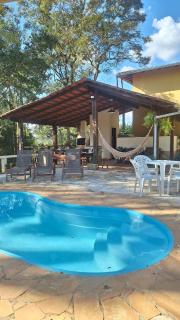 PISCINA AQUECIDA, 5 SUÍTES, trilha privativa até o riacho, Wi-fi, estacionamento, ampla área externa cercada de natureza exuberante - 200m do vilarejo - Nova Lima - 9