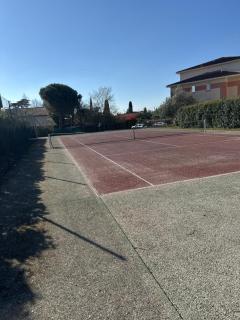 Le cosy Parking gratuit piscine terrain de tennis - Castelginest - 7