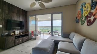 Costa Azure, 3 Dormitórios com 2 Banheiros, Vista ao Mar, Churrrasqueira na Varanda e Piscina Aquecida - Bertioga - 3
