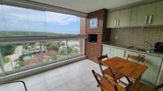 Costa Azure, 3 Dormitórios com 2 Banheiros, Vista ao Mar, Churrrasqueira na Varanda e Piscina Aquecida - Bertioga - 1