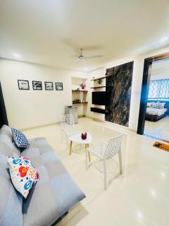 Chic 1BHK in Vagator with Pool access near beach - Vagator - 9