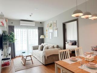 Bright Large room 2B2B 73sqm -Astra Sky River Rooftop Pool - Chiang Mai - 0