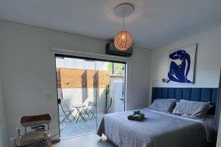 Beach Vibes | Beach 5 Min | New Studio w/ Patio - Florianópolis - 4
