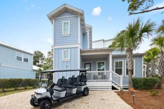 Emerald Escape Sleeps 11 Golf Cart Arcade Games - Santa Rosa Beach - 0