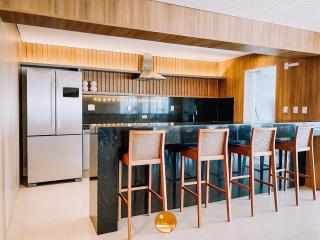 Piscina BORDA INFINITA, Vista Mar, Academia, Churrasqueira - 3