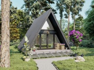 Panoramic A Frame Perfection at Lake Noire Cabin 1 - 0