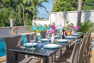 Spacious Family 5BR Villa Nikkie 3, Big Garden & Pool - Strand Nai Harn - 5