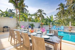 Spacious Family 5BR Villa Nikkie 3, Big Garden & Pool - Strand Nai Harn - 2